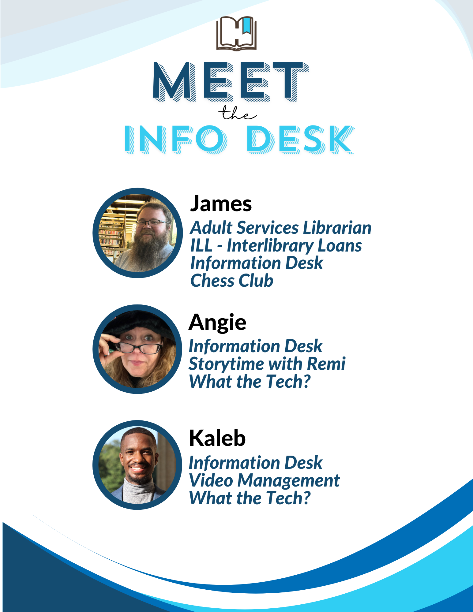 Meet the Librarians: Info Desk